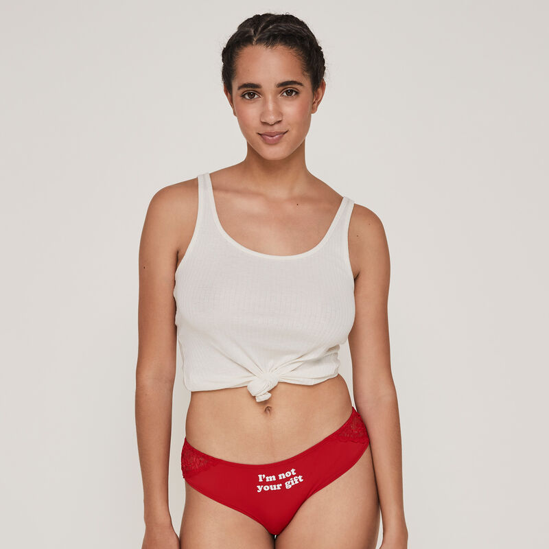 Culotte de satén con encaje de lazo engbeaucadidiz Culotte de satén con encaje de lazo engbeaucadidiz;