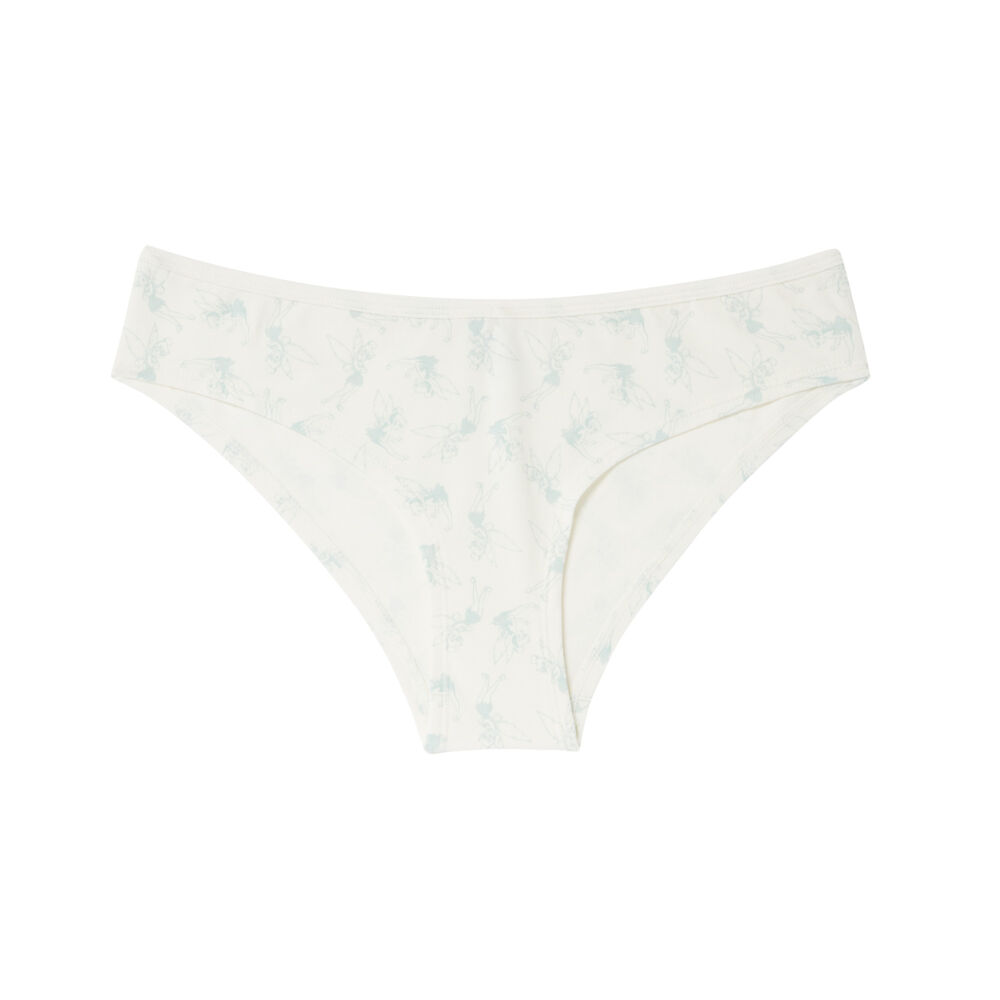 Braguita culotte con motivos de campanilla - blanco blanco.