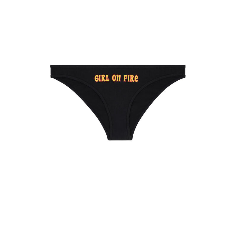 braguita culotte de algodón con mensaje flammiz braguita culotte de algodón con mensaje flammiz;