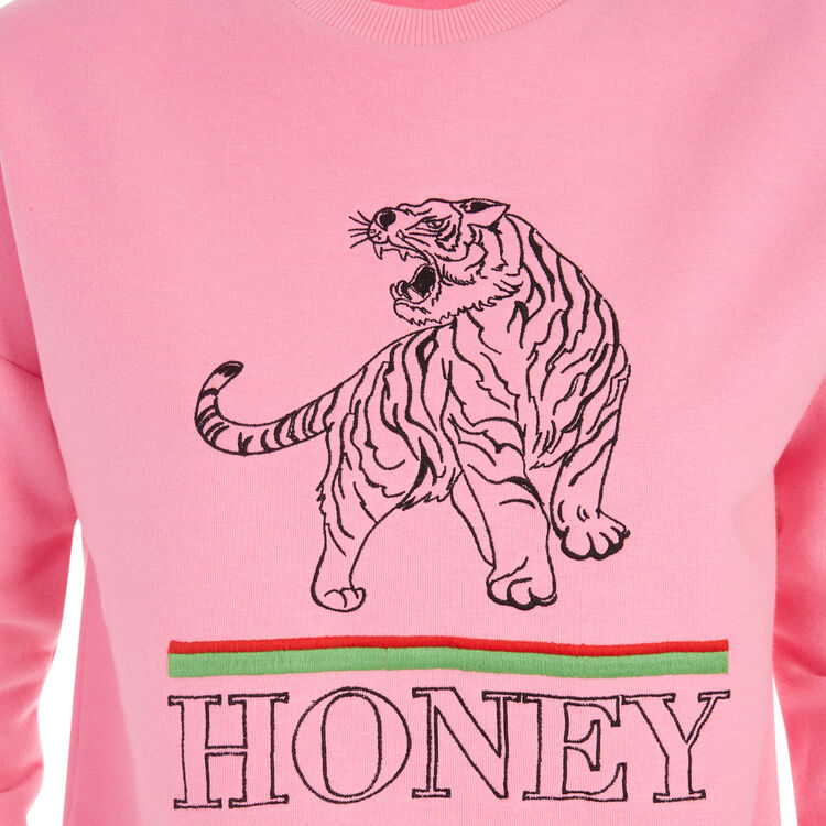 Sudadera rosa flúor pinkbadiz Sudadera rosa flúor pinkbadiz;