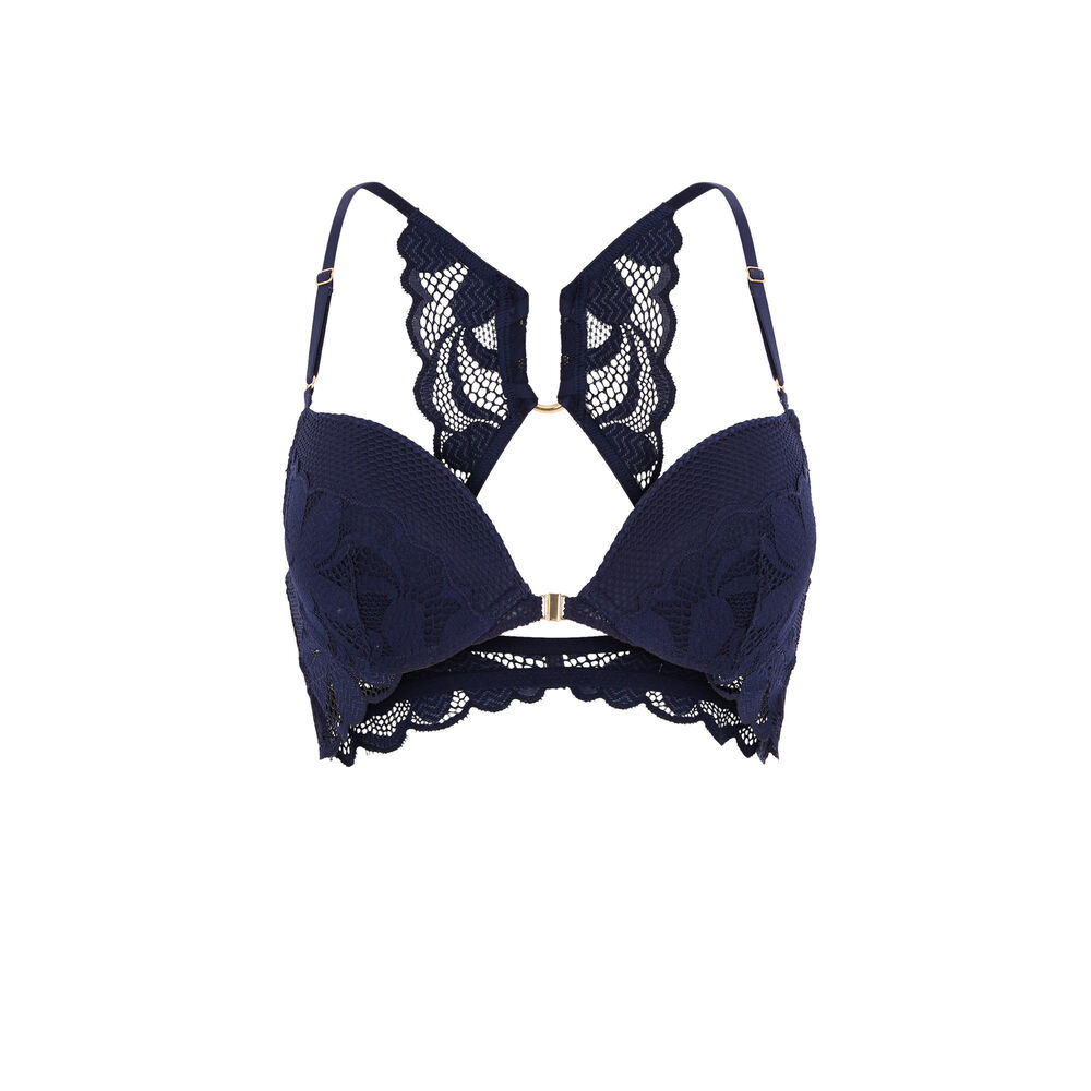 Sujetador corpiño push-up - azul marino azul marino.