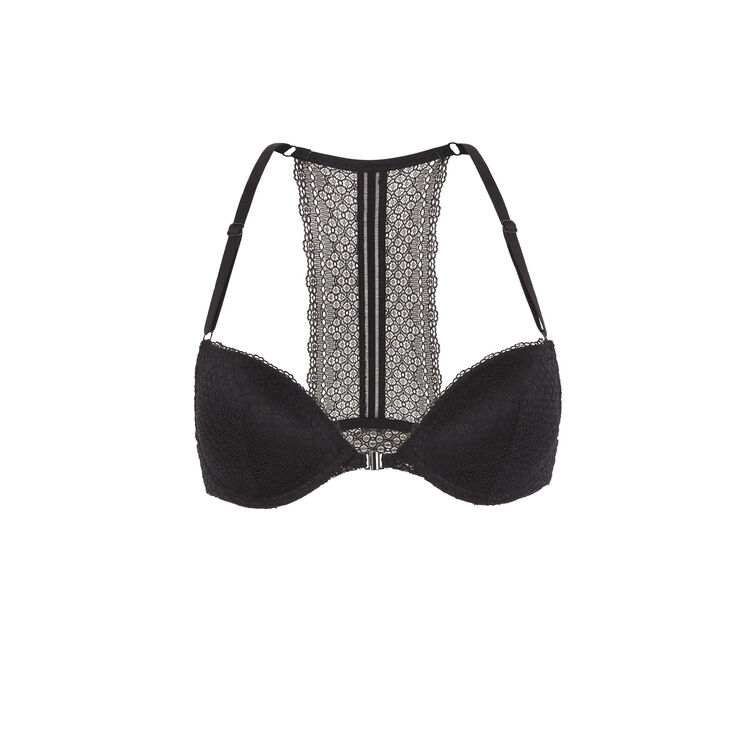 Sujetador push-up negro fullaciz Sujetador push-up negro fullaciz;
