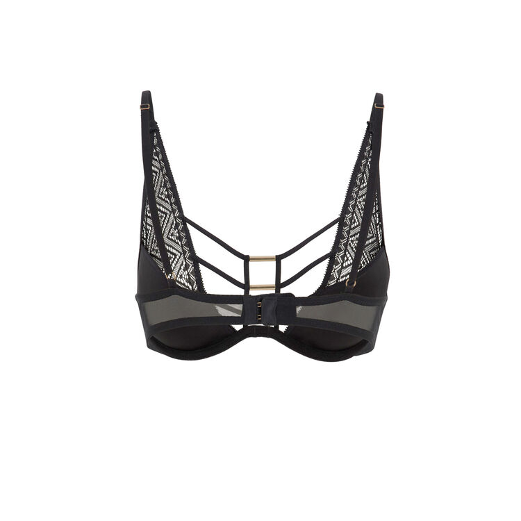 Sujetador push-up negro downtowniz Sujetador push-up negro downtowniz;
