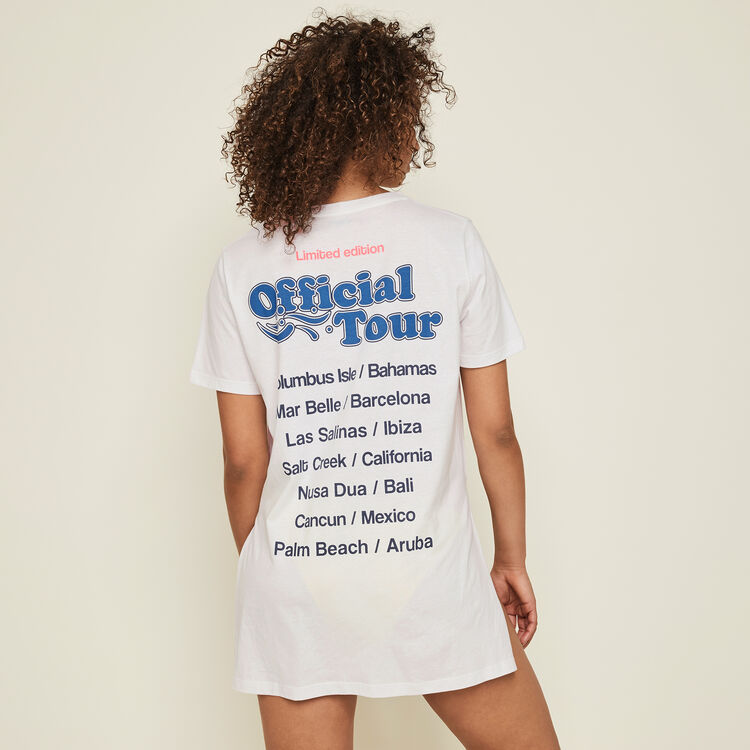 Camiseta blanca intermouilliz white.