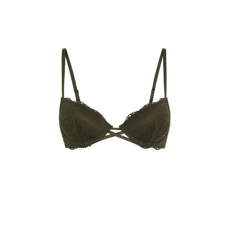 Sujetador push-up caqui everydayiz Sujetador push-up caqui everydayiz;