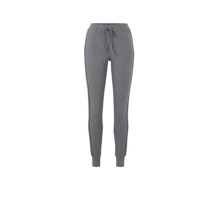 Pantalón de chándal con bandas laterales newazjiz gris.