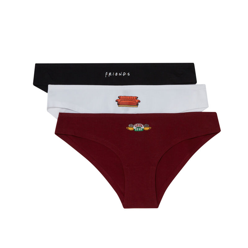 juego de 3 braguitas Friends - morado juego de 3 braguitas Friends - morado;