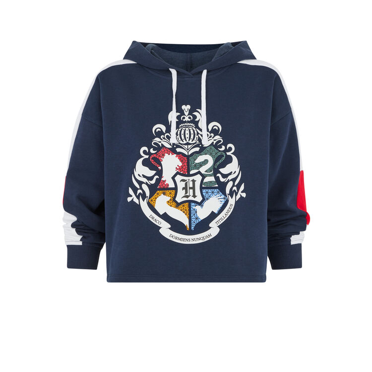 Sudadera con capucha harrypottiz bleu marine.