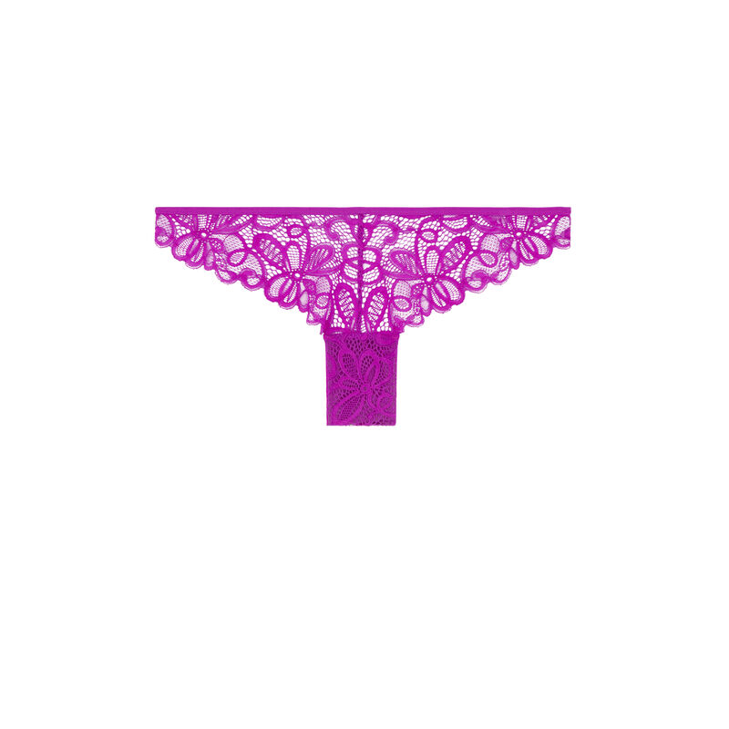 Tanga de encaje - fucsia Tanga de encaje - fucsia;