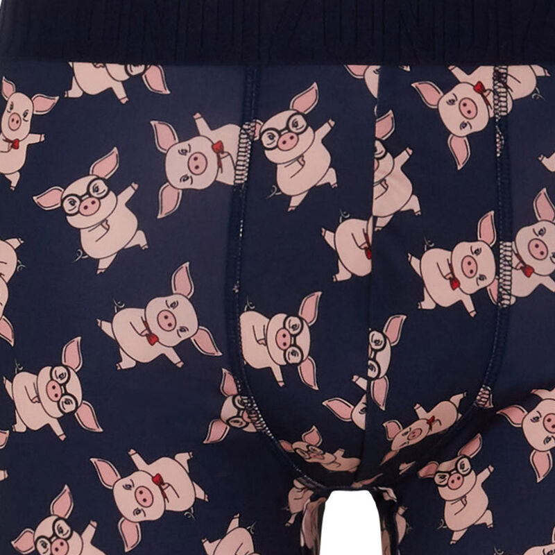 Bóxer micro con estampado piggiz Bóxer micro con estampado piggiz;