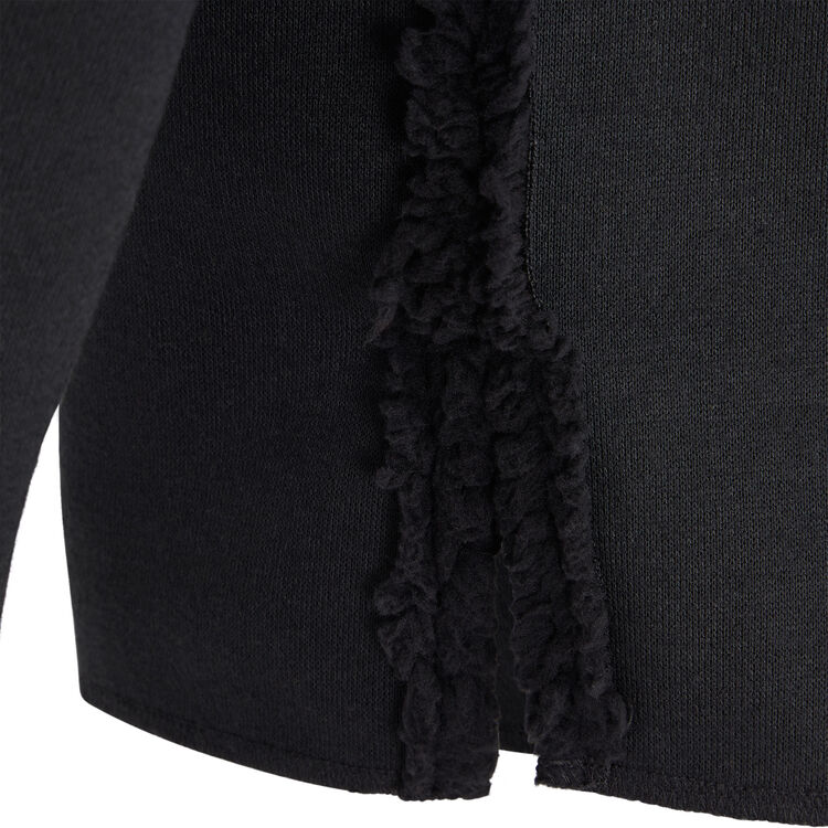 Sweat polaire réversilble sherpiz noir.