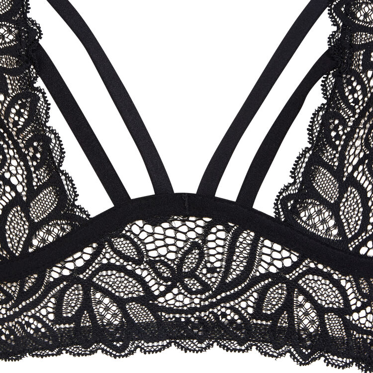 Sujetador fular corbeille negro stripiniz black.