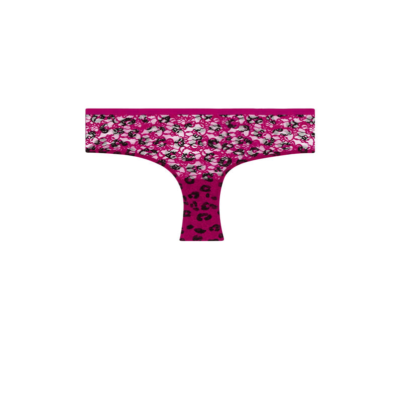 Culotte de encaje con estampado wilderiz Culotte de encaje con estampado wilderiz;