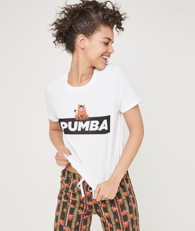 Camiseta blanca pumiz white.