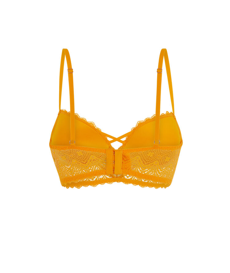 Sujetador corpiño push-up ocre horoscopiz ocre.