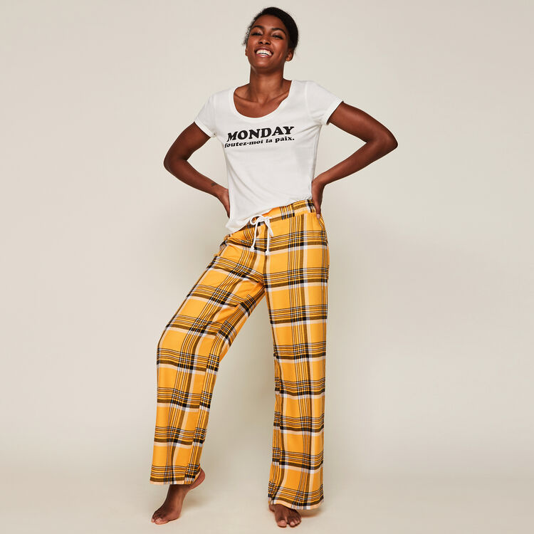 Pantalón de cuadros yelitartiz Pantalón de cuadros yelitartiz;