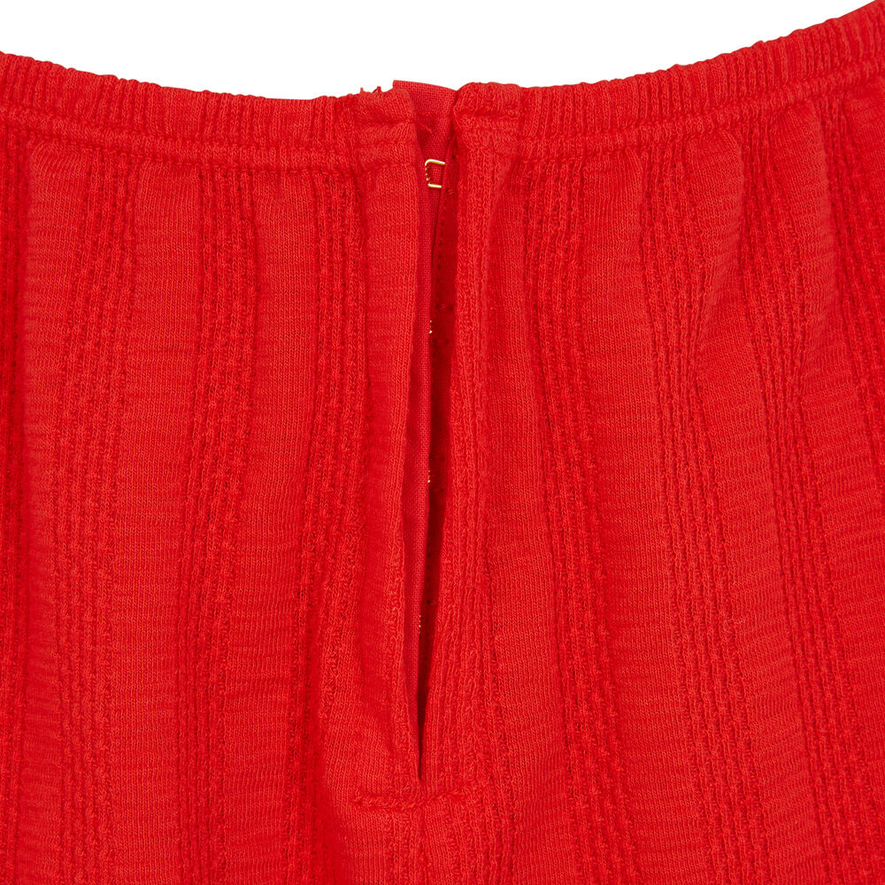 Short elástico en la cintura - rojo rojo.