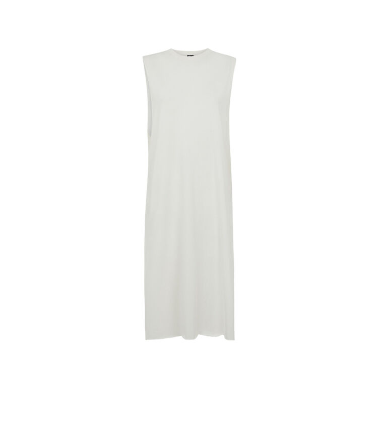 Vestido sin mangas liso - blanco blanco.