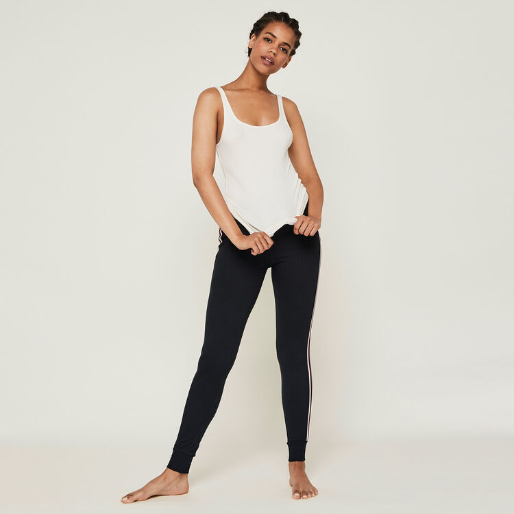 Pantalón de chándal con bandas laterales newazjiz Pantalón de chándal con bandas laterales newazjiz;