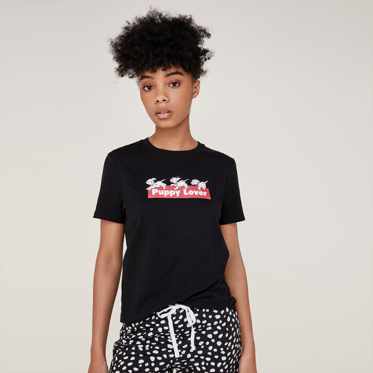 Camiseta negra dalmsiz black.