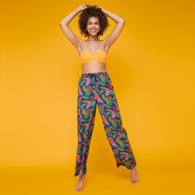 Pantalón azul afrodiz Pantalón azul afrodiz;