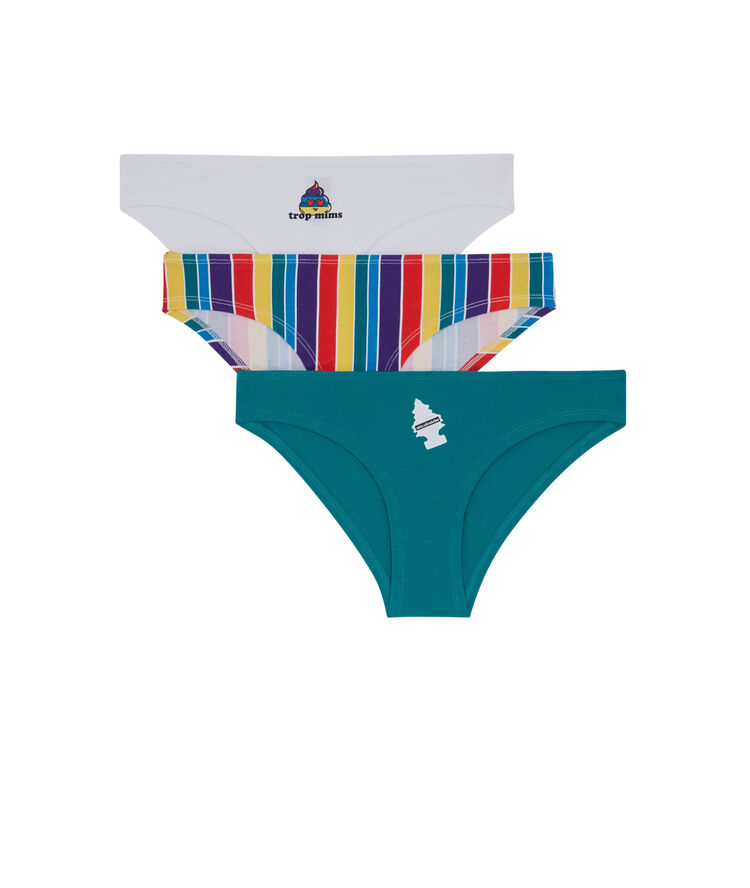 Juego de braguitas napajiz verde.