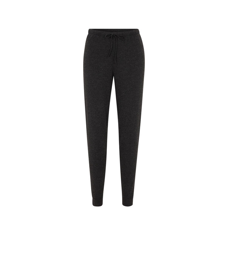 Pantalón de punto afelpado quodiz antracita.