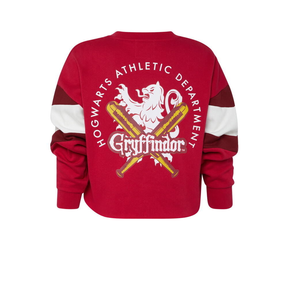 Sudadera con emblema de gryffindor - burdeos burdeos.