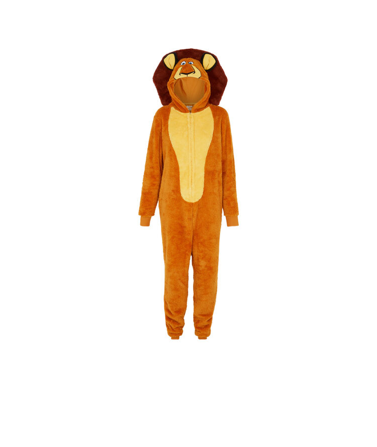 Mono polar con capucha alexiz camel.