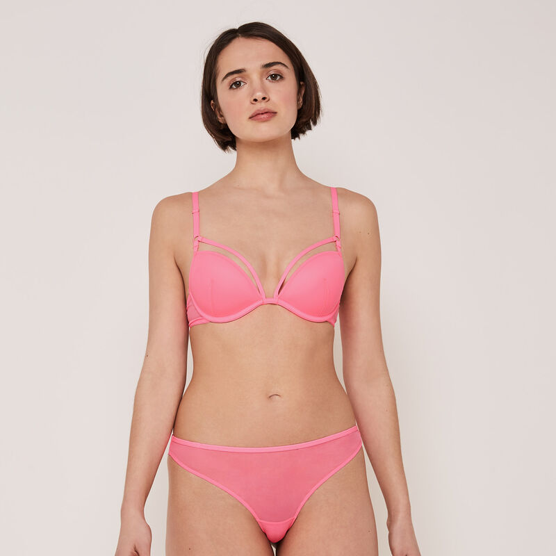 Sujetador push-up liso coeurcoeuriz Sujetador push-up liso coeurcoeuriz;