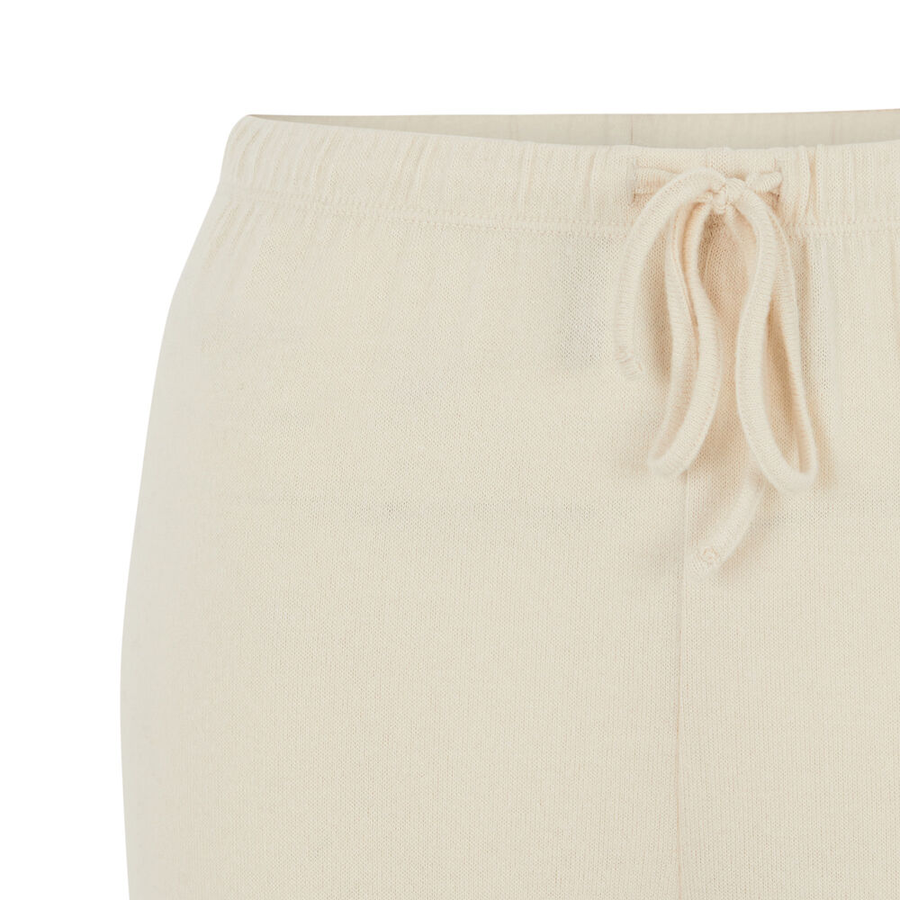 Pantalón de punto - blanco roto crudo.