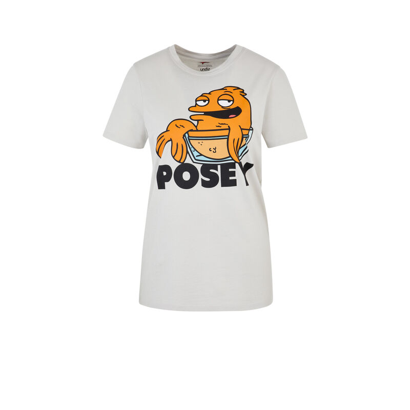 Camiseta gris claro poseyiz Camiseta gris claro poseyiz;