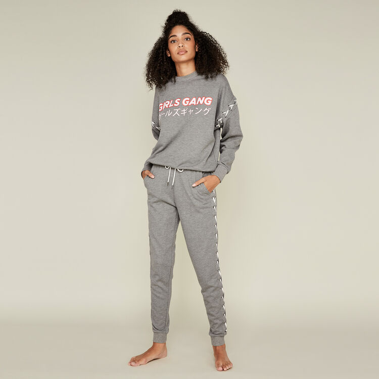 Sudadera gris girlgiz grey.