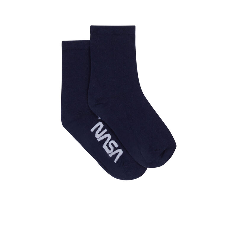 Calcetines azules nasaetoiliz Calcetines azules nasaetoiliz;