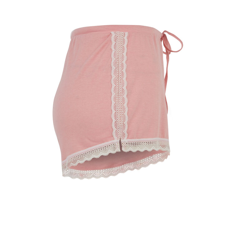 Shorts rosa pálido sidevitamiz rosa.