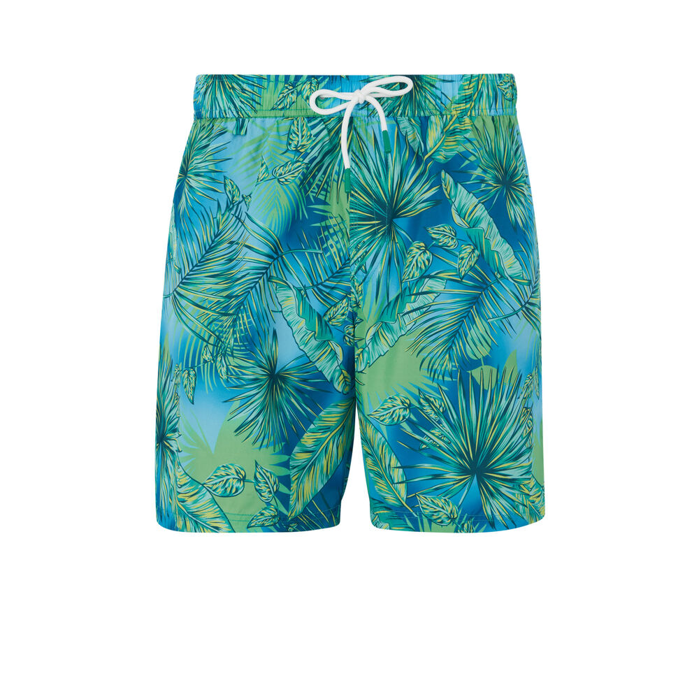 Shorts de baño para hombre - azul turquesa azul turquesa.