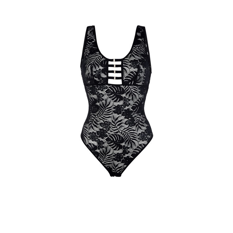 Body de encaje negro Urbaniz Body de encaje negro Urbaniz;
