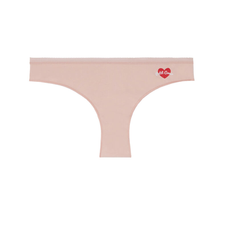braguita con estampado de corazoncitos - rosa braguita con estampado de corazoncitos - rosa;