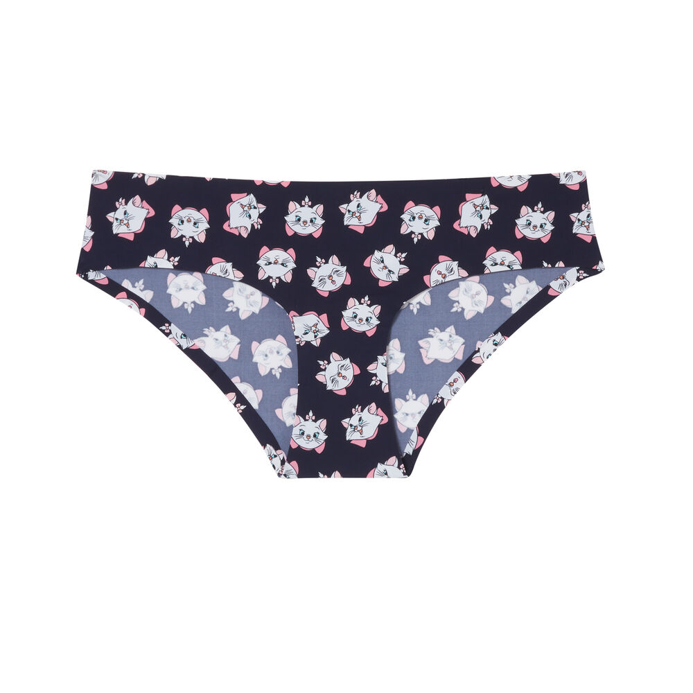 Braguita culotte de marie de los aristogatos - negro negro.