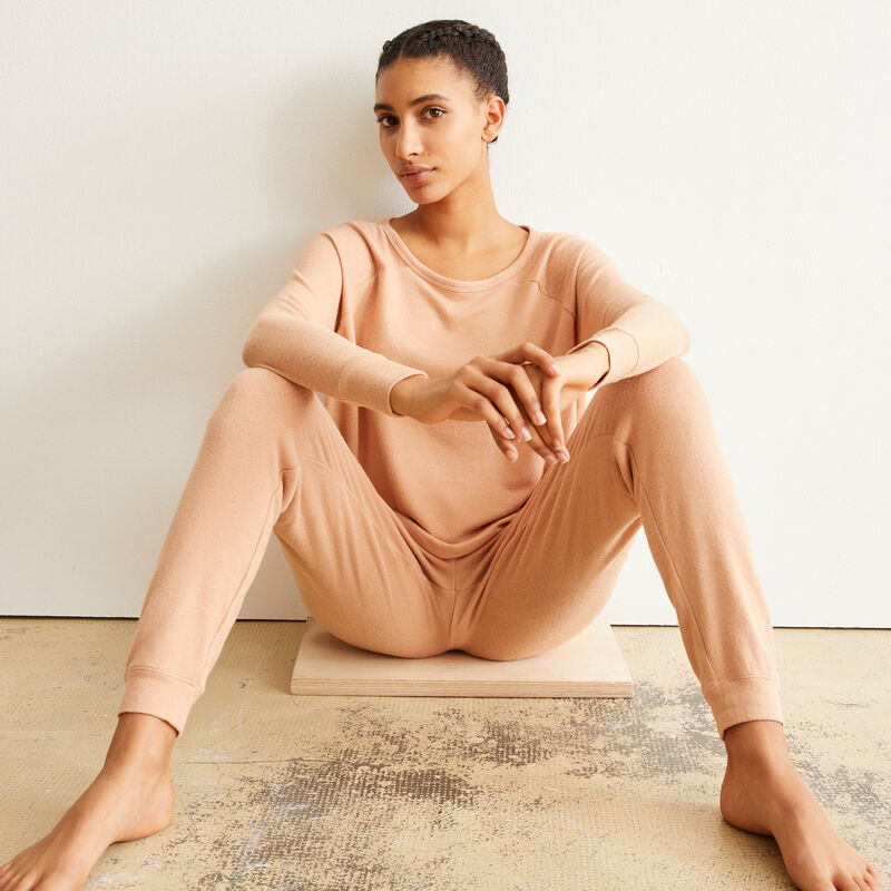pantalon cordon à nouer - beige pantalon cordon à nouer - beige;
