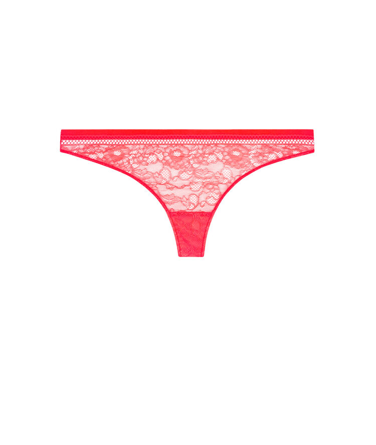 Braguita tanga coral fluo revoltiz rosa.