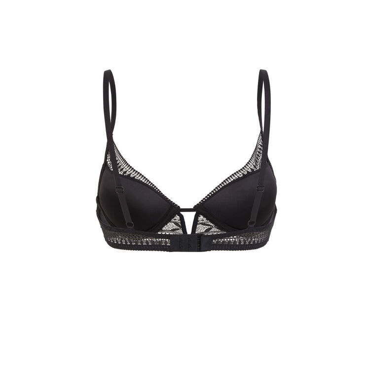 Sujetador corpiño push-up negro elenoriz Sujetador corpiño push-up negro elenoriz;