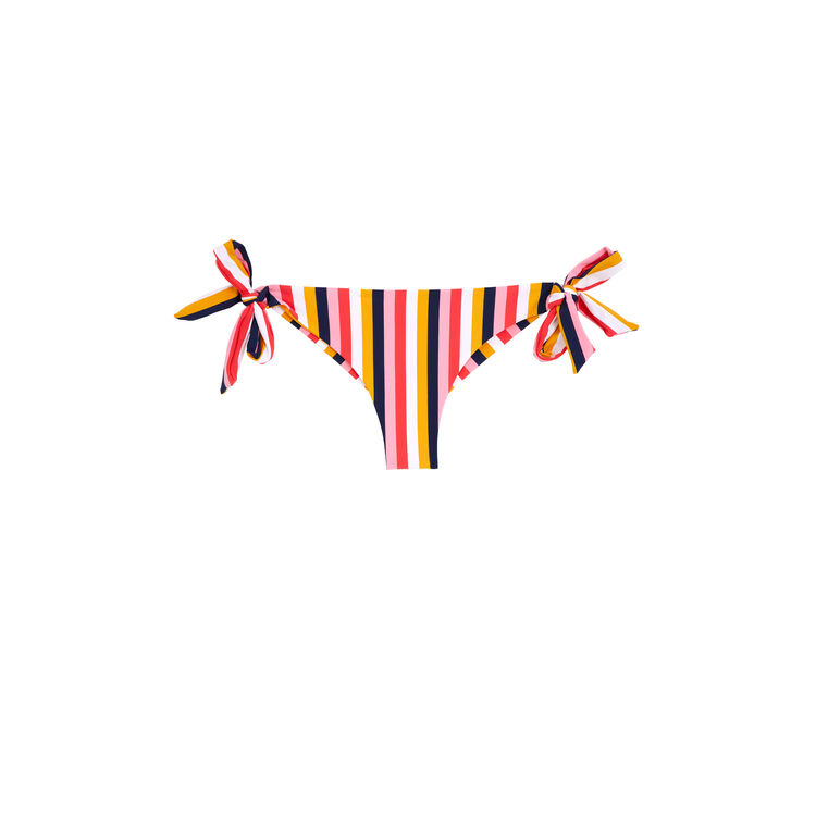 Parte de abajo de bikini multicolor bonirayiz azul.