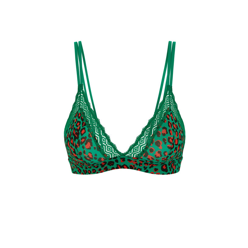 Sujetador triángulo verde esmeralda hindiz Sujetador triángulo verde esmeralda hindiz;