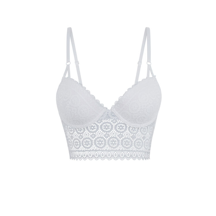 Sujetador bustier preformado blanco topizlaciz Sujetador bustier preformado blanco topizlaciz;