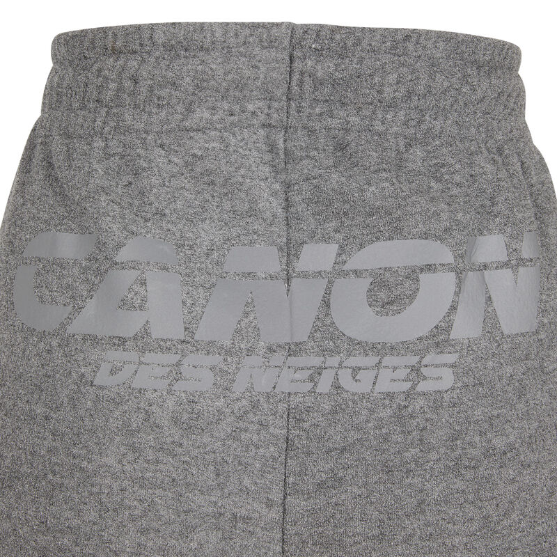 Pantalón de chándal de felpa reflector canondesneigiz gris.