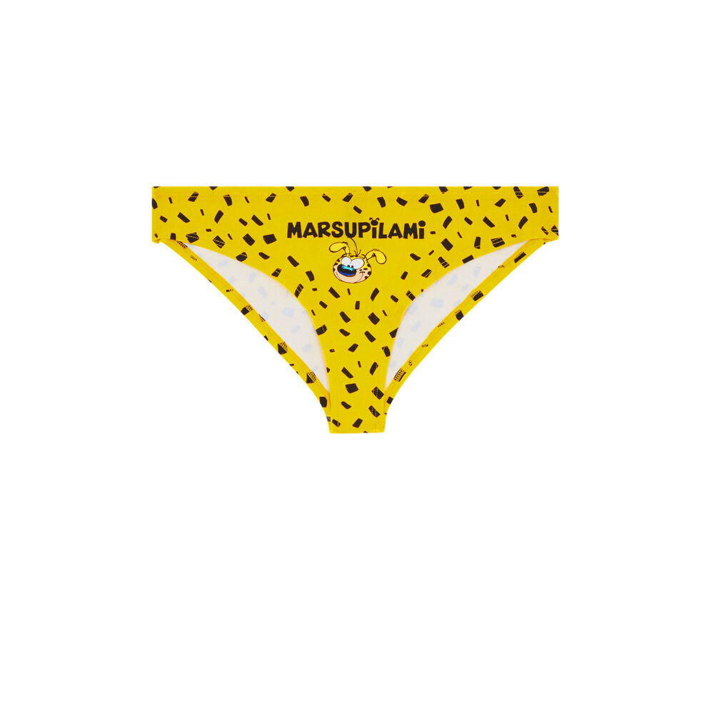 Braguita brasileña de algodón marsupilami - amarillo amarillo.