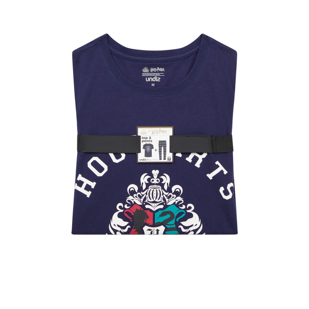 Juego de pijama harry potter a rayas - azul azul.