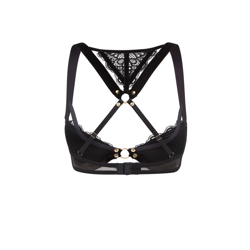 Sujetador push-up negro luliz Sujetador push-up negro luliz;