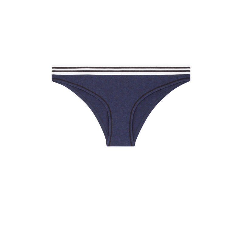 braguita de algodón - azul braguita de algodón - azul;